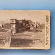 Rome Stereoview C1900 Real