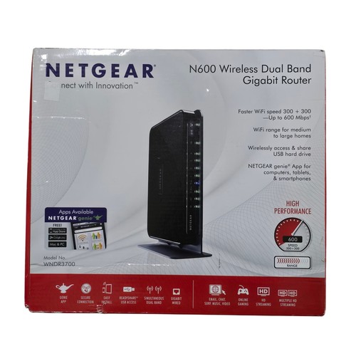 Netgear n600 router - n600, gigabit