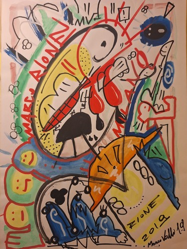 Quadro disegno illustrazione - quadro,