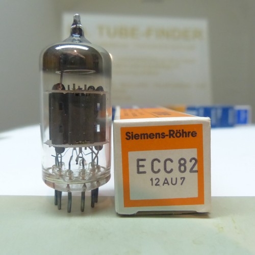 Ecc82 siemens etichetta - 1x,