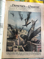 La Domenica de Corriere 44 1941 Fronti Ucraino Marmarico Raccolta Olive Mezzadri