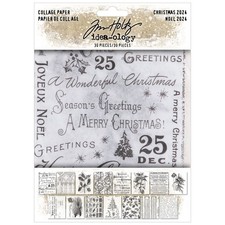 Carta da collage Tim Holtz