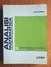 INGEGNERIA ANALISI MATEMATICA AMERIO UTET V3/1 FUNZIONALE EQUAZIONI APPLICAZIONI