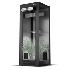 CannoBox Tenda da Coltivazione 60x60x160cm - Growbox a Tenuta - 1680D Riflettente Mylar