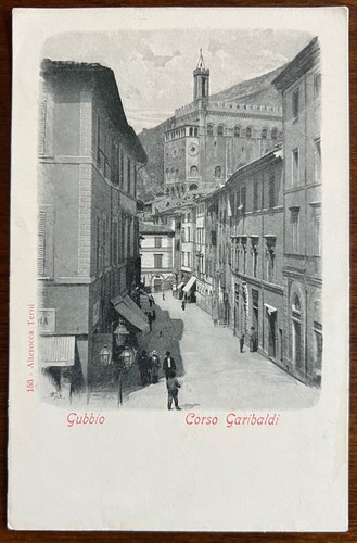 Cartolina epoca gubbio - d', epoca-gubbio