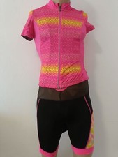completo salopette maglia ciclismo originale DONNA LADY  CRIVIT tg M