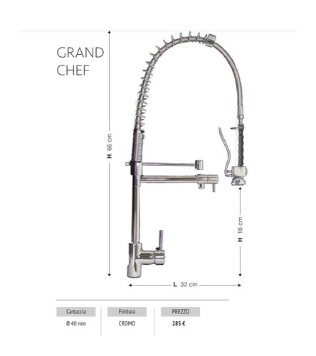 Miscelatore grand chef 33727 - miscelatore,