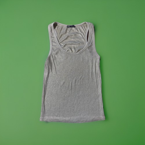 Zara top oro - zara, s-top