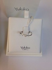 Anello donna SOLITARIO ORO 750 18 KT  diamante CIELO VENEZIA YUKIKO mis 15