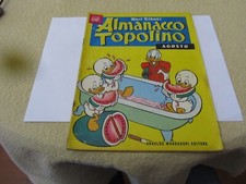 ALMANACCO DI TOPOLINO ORIGINALE N. 8 ANNO 1958