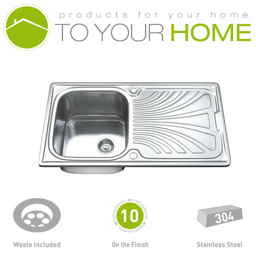 Lavello cucina acciaio inox - lavello,
