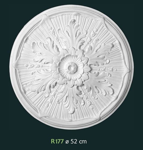 Rosone gesso bianco per - rosone,