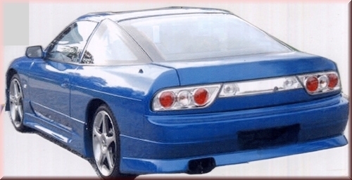 Paraurti posteriore tuning