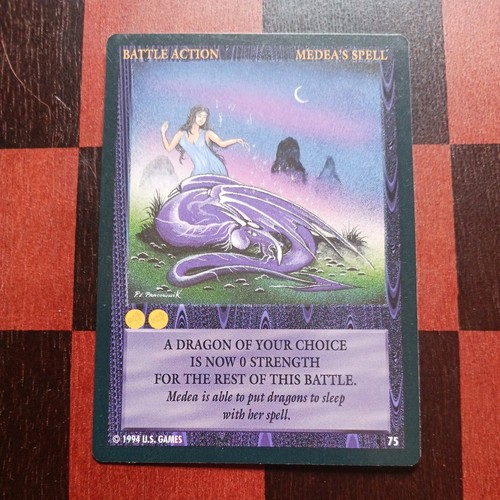 Wyvern medea spell battle - wyvern, medea's