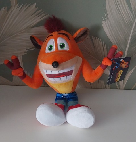 Crash bandicoot peluche - crash,