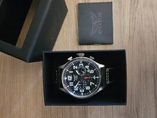 Orologio Aviator Cronografo Quarzo Pilot Aviatore 46,mm 