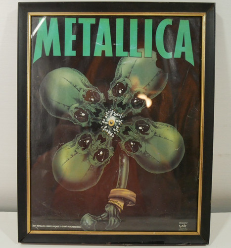 Poster vintage 2001 metallica - poster,