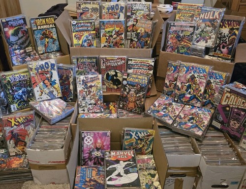 Marvel comic box - lot, 20