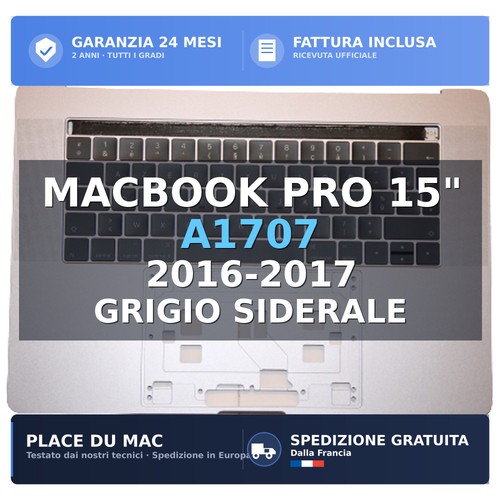 Scocca superiore con tastiera