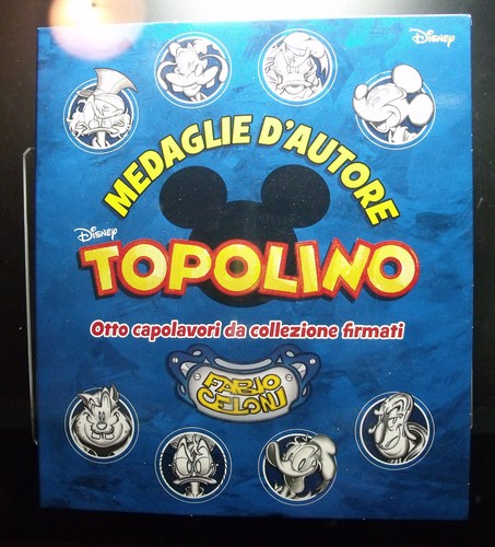 Topolino medaglie autore - topolino,