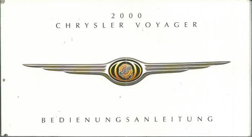Chrysler voyager manuale di - chrysler,