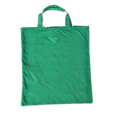 Borsa PRADA verde jersey
