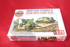 Soldatini Figure AIRFIX HO Bren guunner Carrier & 6pdr CANNONE ANTICARRO 01309