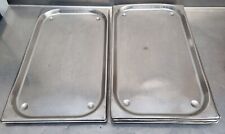 5x Vaschetta in acciaio inox