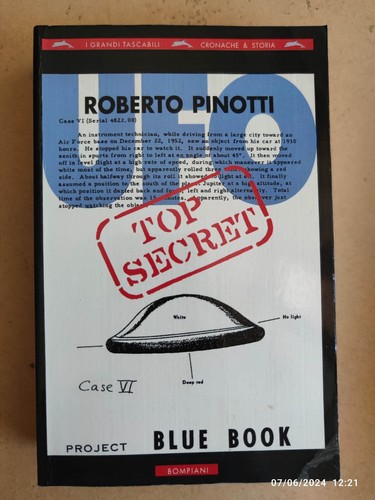 Pinotti ufo top secret - top,