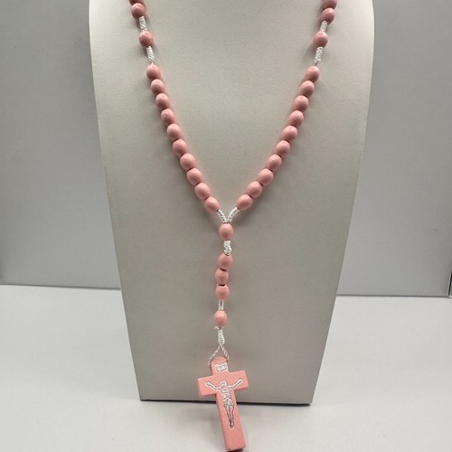 Collana rosario perle - , legno