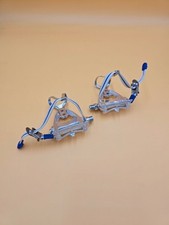 NOS pedali nuovi Campagnolo Victory vintage pedali con gabbia e cinghia anni 80