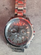 Orologio EMPORIO ARMANI EXCHANGE Uomo Nero Acciaio AX2086