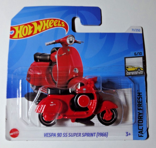 Hot wheels piaggio vespa 90 - hot,