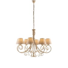 Lampadario 8 Luci Vienna Ferro