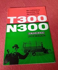 RIMORCHI AGRICOLI BERGMANN LADEWAGEN OLDTIMER FARM FORNITURE brochure 