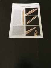 1994 CARTIER PASHA PENNA ORO ART DECO PROVA CARATTERISTICHE PEN REVIEW