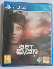 PLAYSTATION 4 PS4 - GET EVEN - ITALIANO - COME NUOVO - DISCO A SPECCHIO -