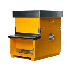 Arnia  Nomadismo con fondo a rete, Completa di 10 telaini, melario e fogli cerei