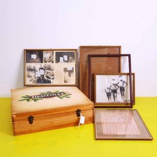 lotto di cornici vintage con