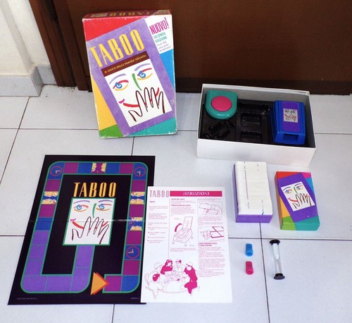 Taboo gioco delle - taboo, parole