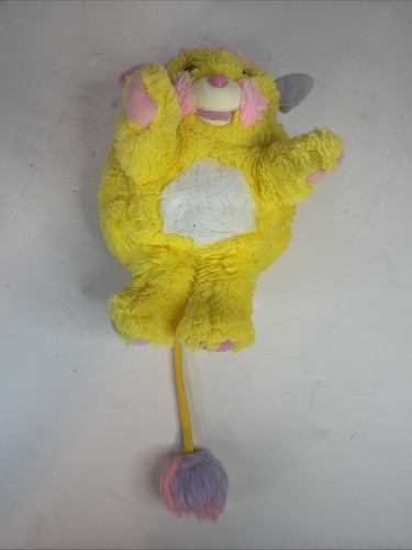 Peluche vintage 1985 giallo - 8",