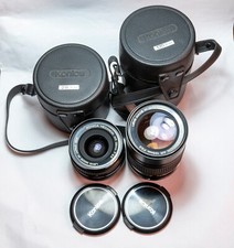 Konica 135mm f3.5 e 28mm f3.5