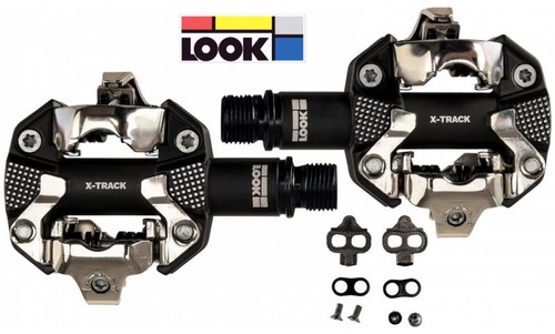Pédales look track - x-track, noir
