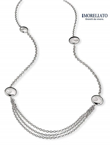 Collana acciaio lucido e - collana,