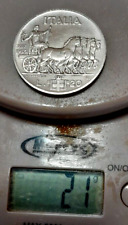 MONETA LIRE 20 1936 QUADRIGLIA