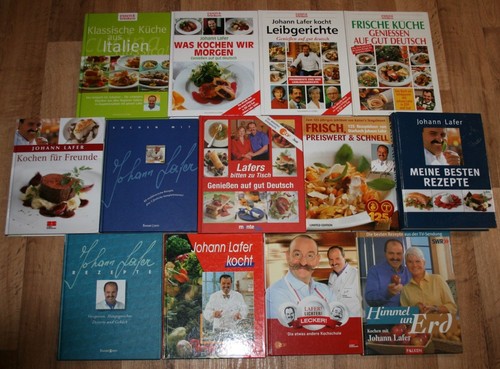 Kochbücher johann lafer - kochbücher,