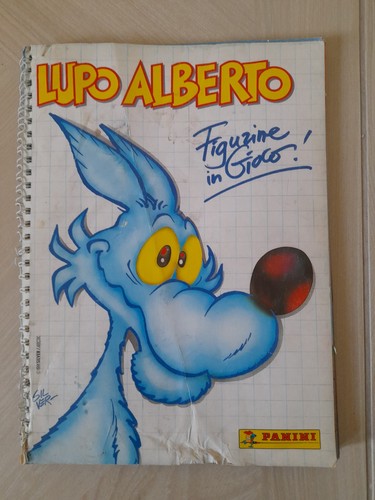 Album lupo alberto figurine - album, in
