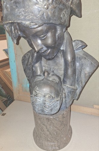Scultura bronzo antica - bronzo,