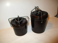 Set of 2 Small Brown Preserve