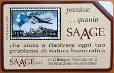 * scheda telefonica SAAGE SAN